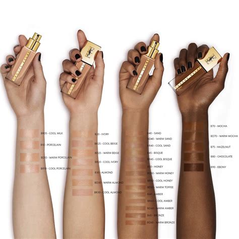 ysl all over glow|ysl touche eclat colour chart.